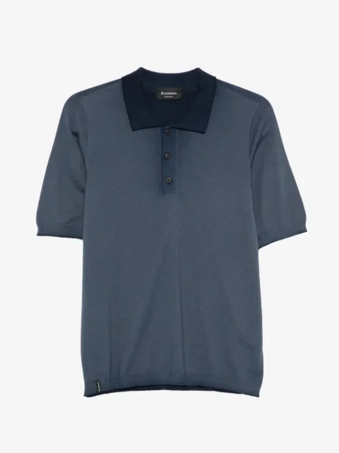 AROVESCIO button polo shirt