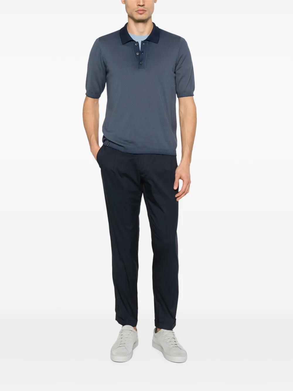 AROVESCIO рубашка поло на пуговицах