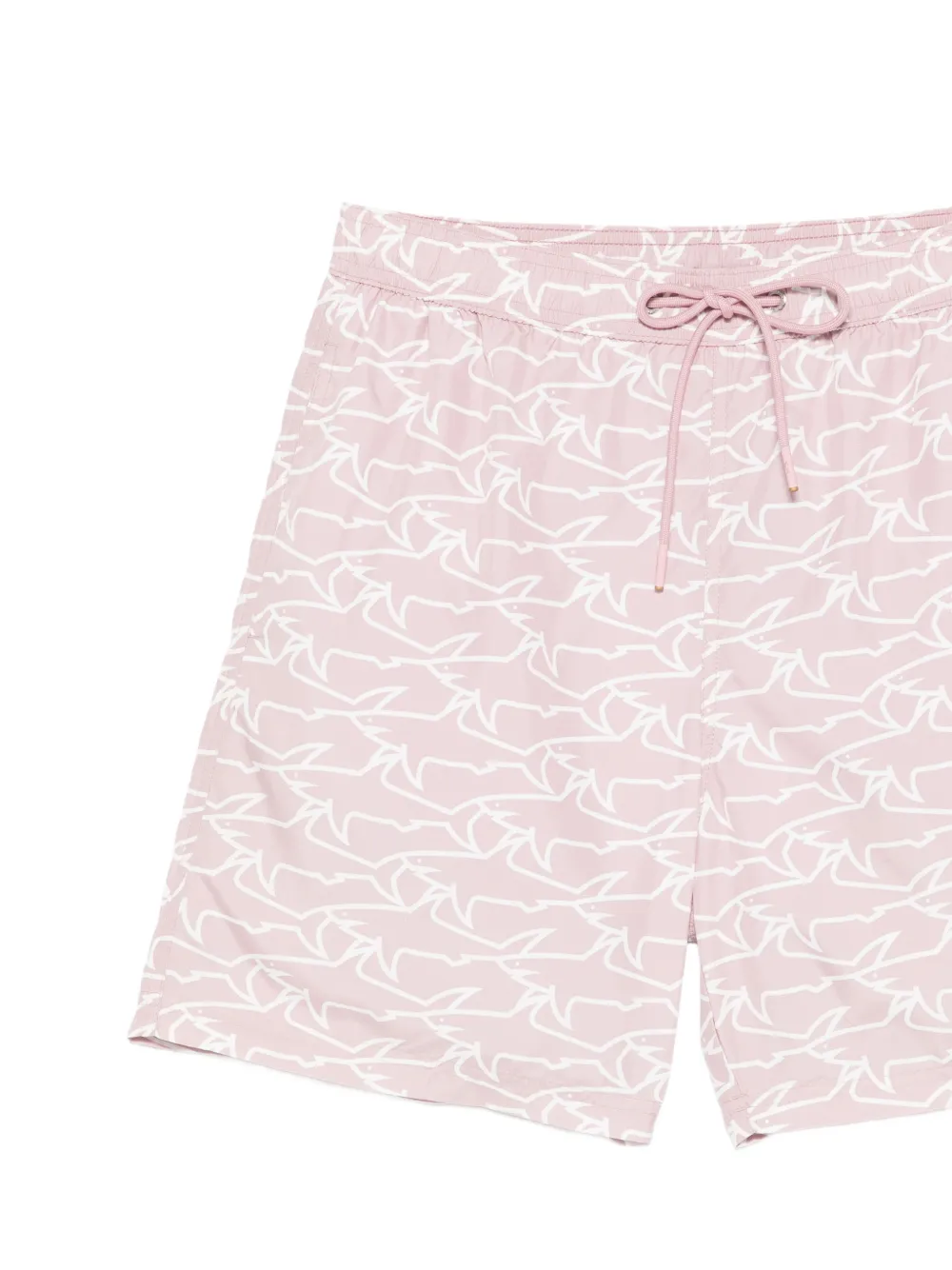 Paul & Shark Zwembroek met print Roze