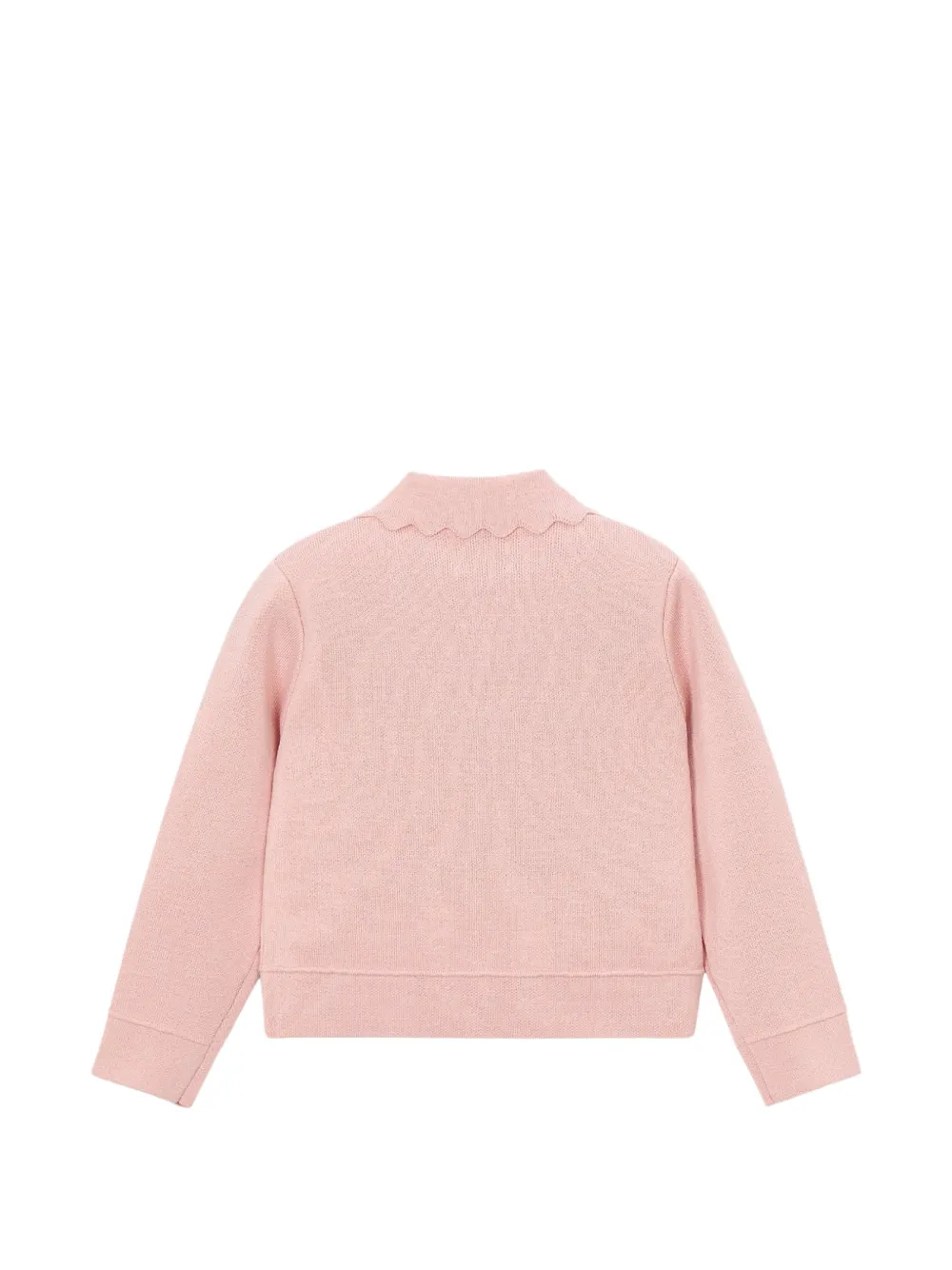  Mayoral Buttoned Scalloped Blazer - Pink 