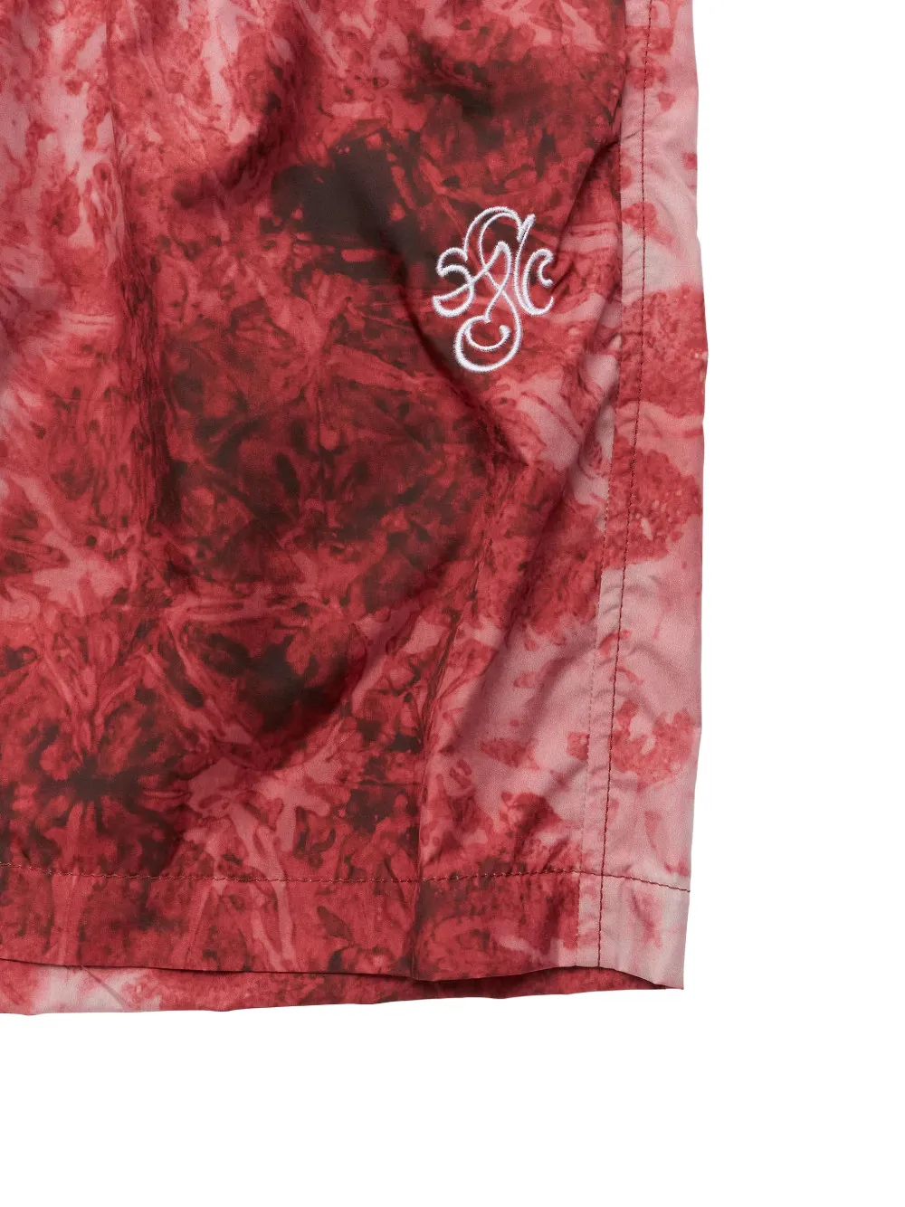  Stockholm Surfboard Club Printed Swim Shorts - Red 