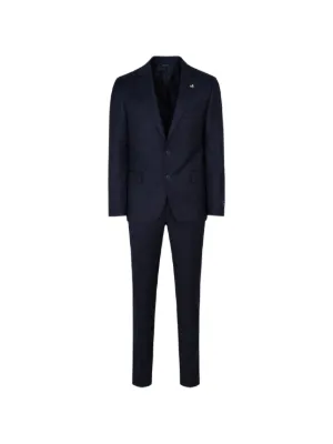Boglioli single-breasted Suit | Blue | FARFETCH JO