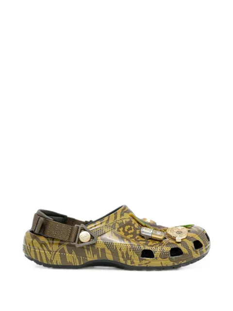 Crocs x Aries Arise Classic camouflage-print Jibbitz™-embellished mules