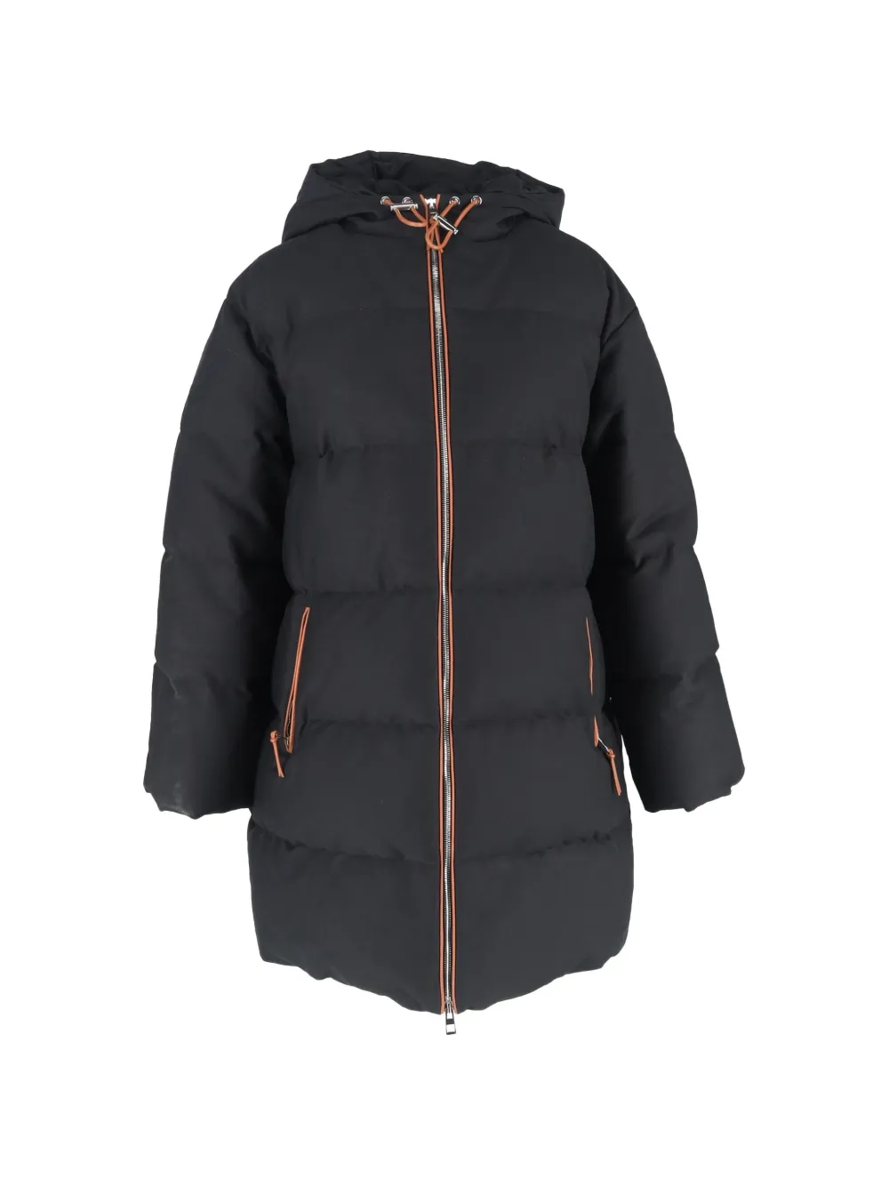 Loewe Pre-Owned Cappotto con cappuccio - Nero