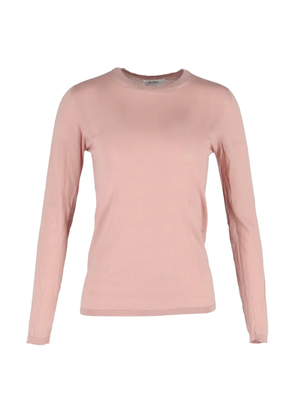 Max Mara crew-neck wool sweater - Rosa