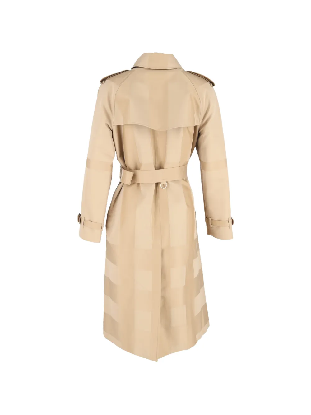 Waterloo Checked Trench Coat