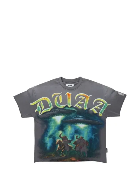 duaa graphic-print T-shirt