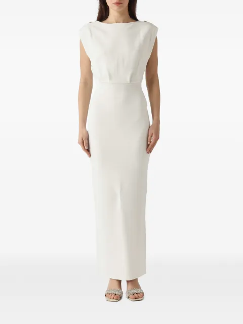 Elisabetta Franchi Milano stitch maxi dress