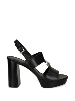 Stella McCartney ブロックヒール サンダル | ブラック | FARFETCH JP