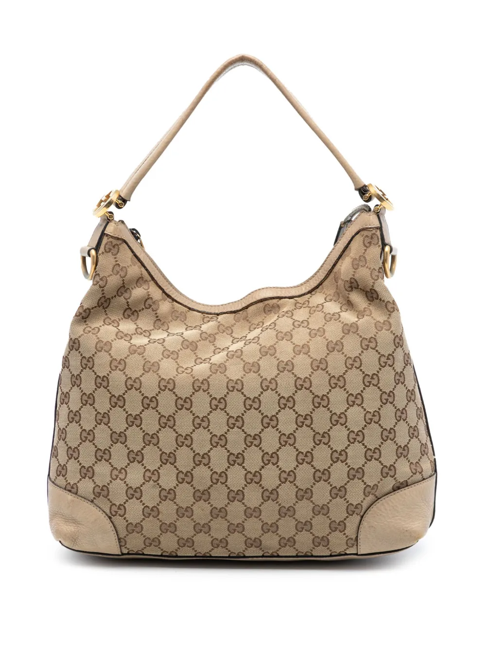 Gucci Pre-Owned 2016-2026 Small GG Canvas Miss GG Hobo satchel - Marrone