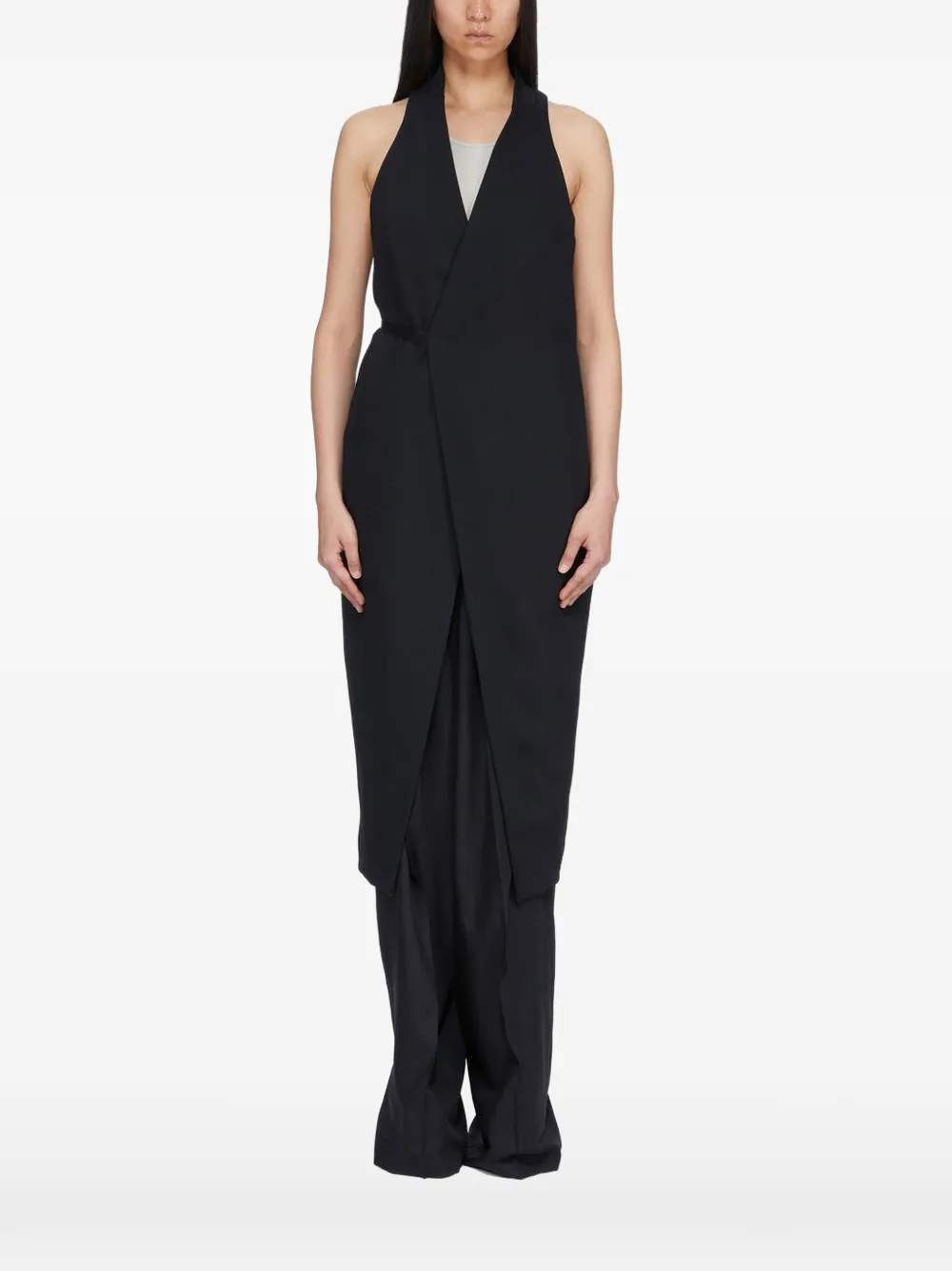 Rick Owens SL Cyclops coat - Schwarz