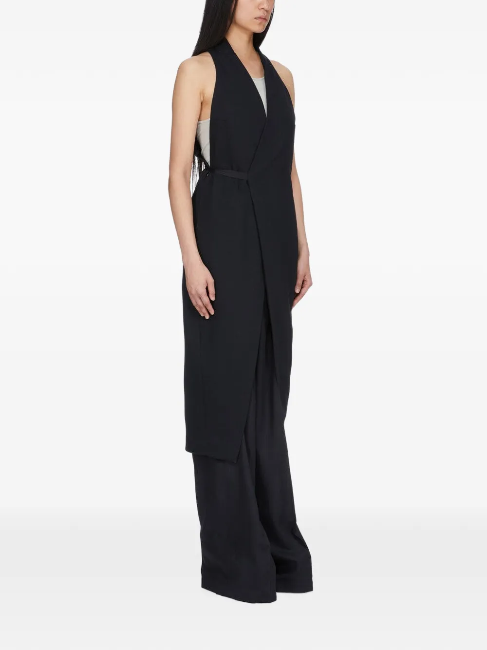 Rick Owens SL Cyclops jas Zwart