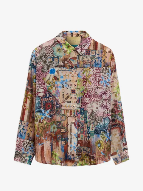 MOMONÌ chemise Colinas imprimée