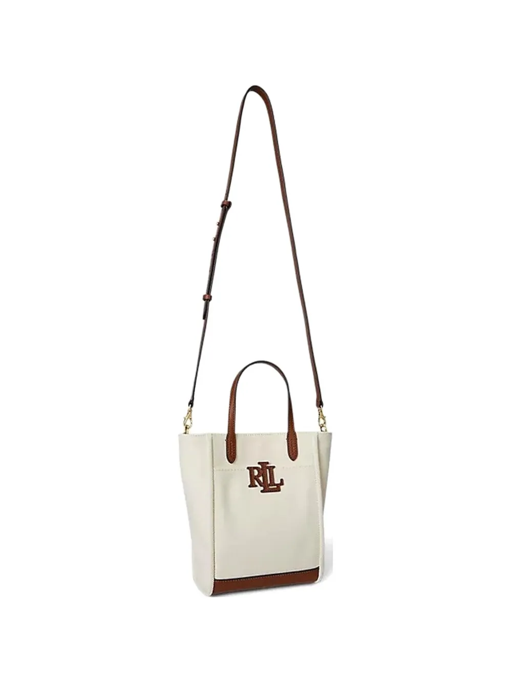 Lauren Ralph Lauren small Cameryn logo-detail tote bag - Toni neutri