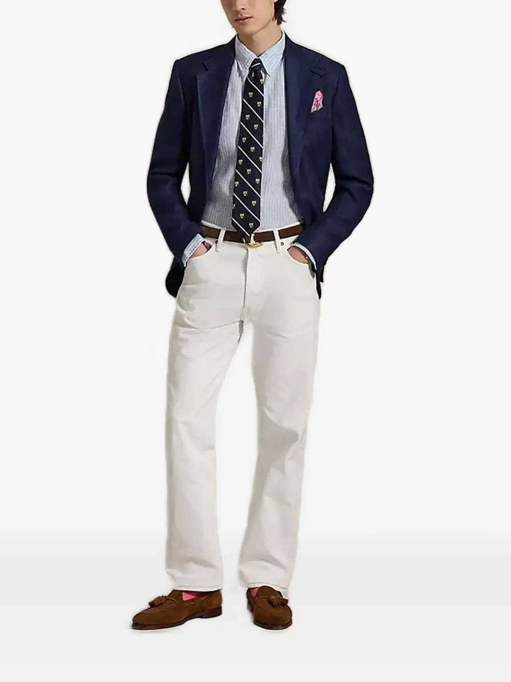 Polo Ralph Lauren Gestreept overhemd Blauw