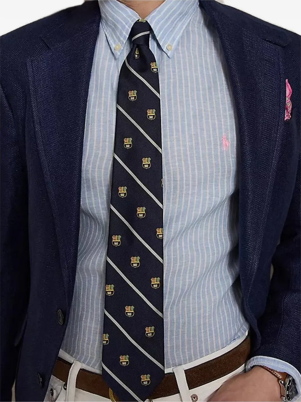 Polo Ralph Lauren Gestreept overhemd Blauw