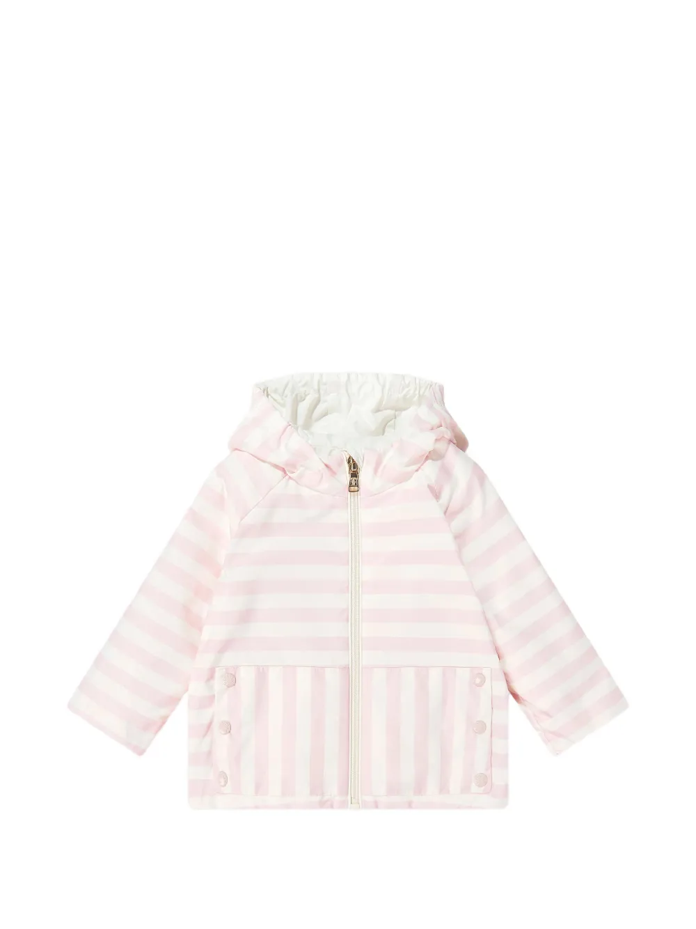 Moncler Enfant Gestreept jack Roze