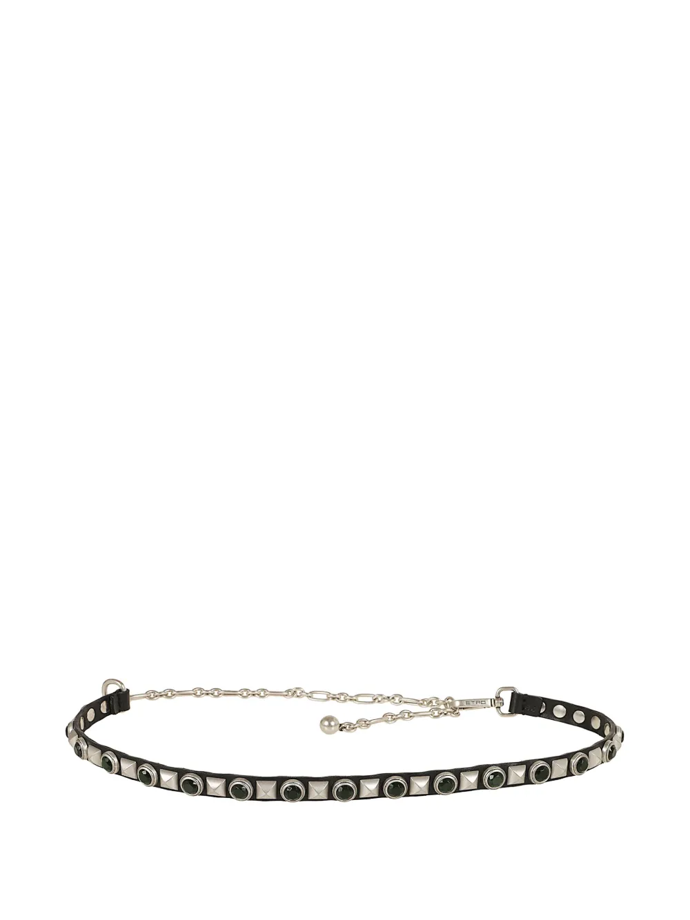 ETRO studded leather belt - Nero
