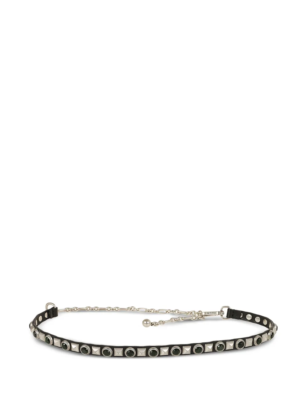 ETRO studded leather belt - Nero