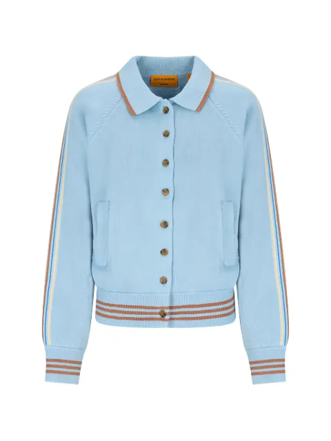 Guest In Residence ストライプ カーディガン