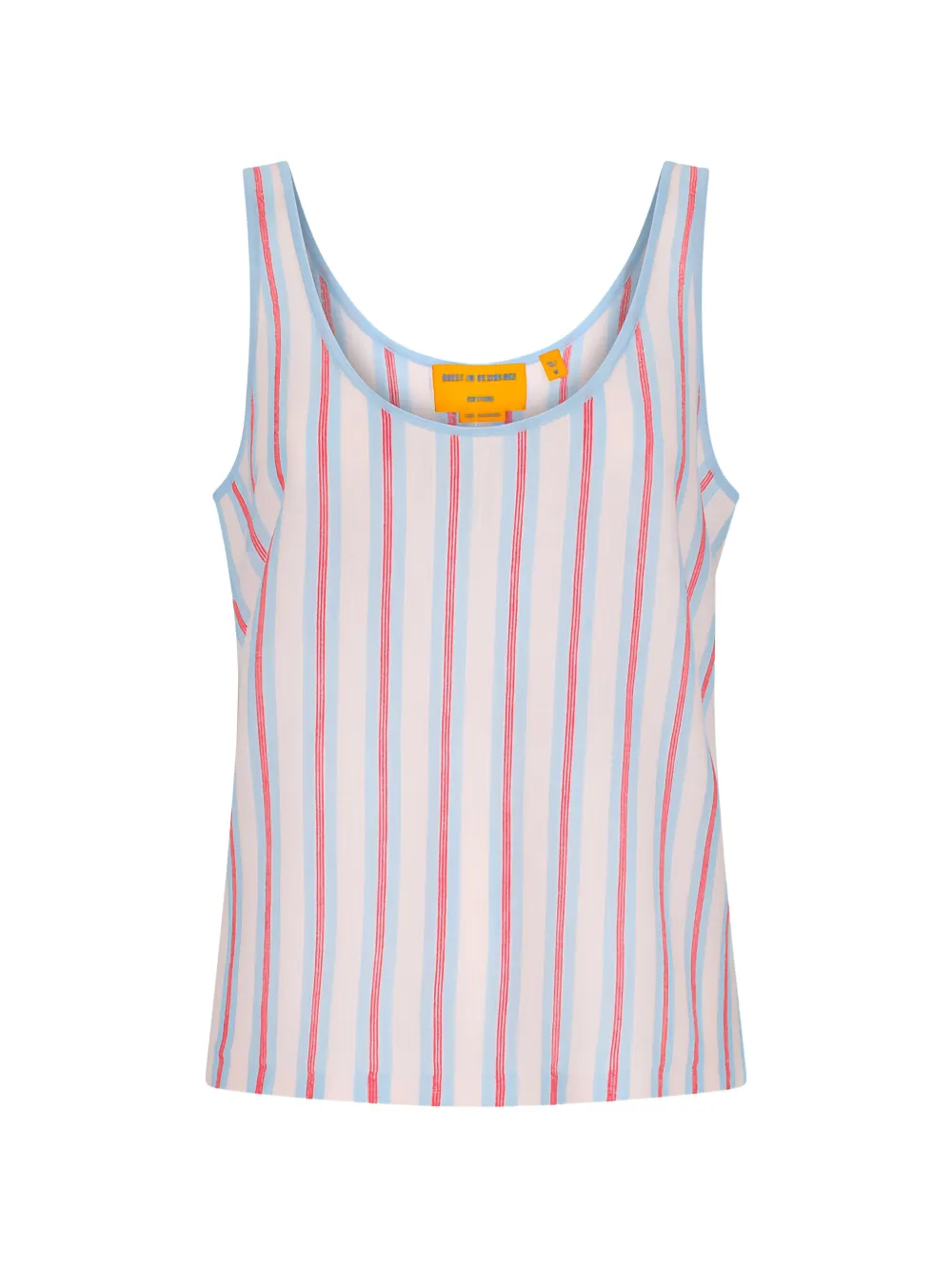 Guest In Residence striped tank top - Nude