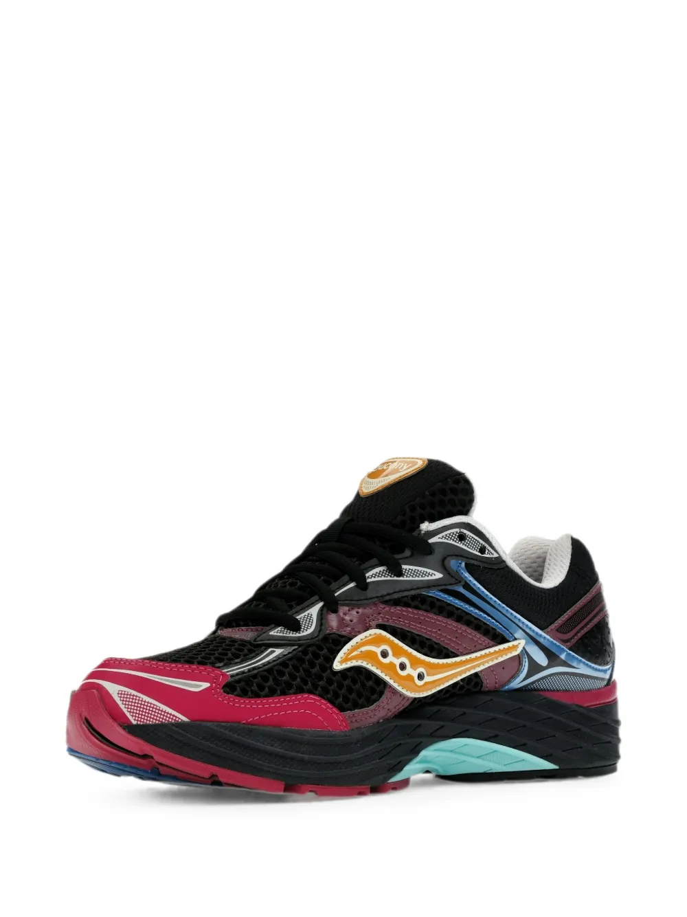 Saucony ProGrid Omni 9 multi panels sneakers Zwart