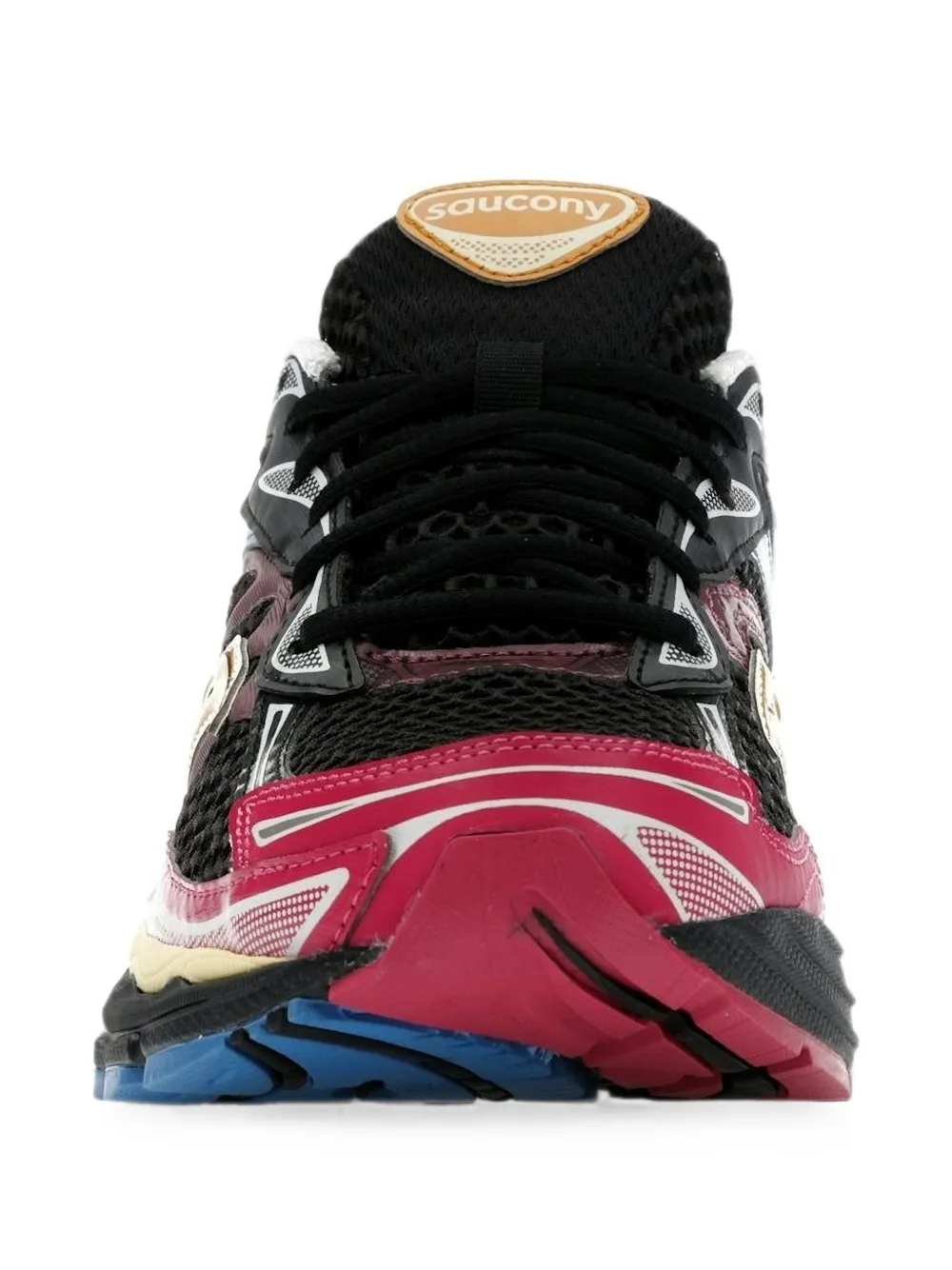 Saucony ProGrid Omni 9 multi panels sneakers Zwart