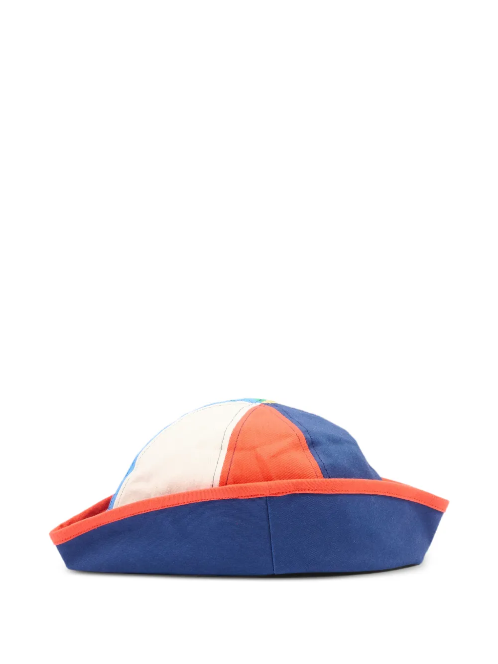  Bobo Choses Colour-block Sailor Hat - Blue 