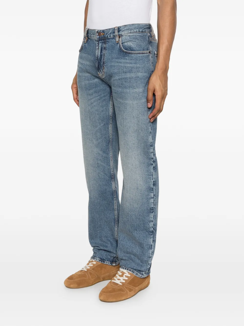 Emporio Armani Jeans met vijf zakken Blauw