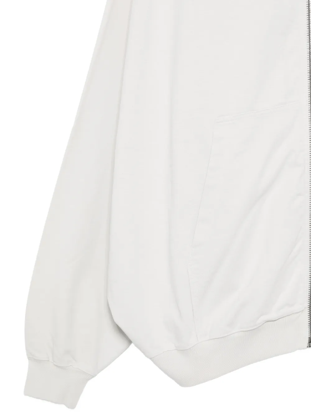  Rick Owens Drkshdw Mountain Hun Hoodie - Neutrals 