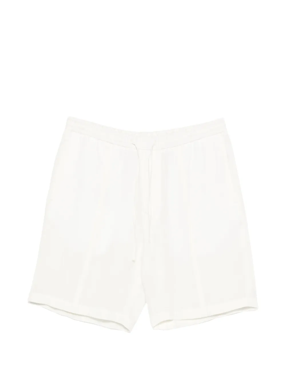 Emporio Armani linen shorts - Weiß
