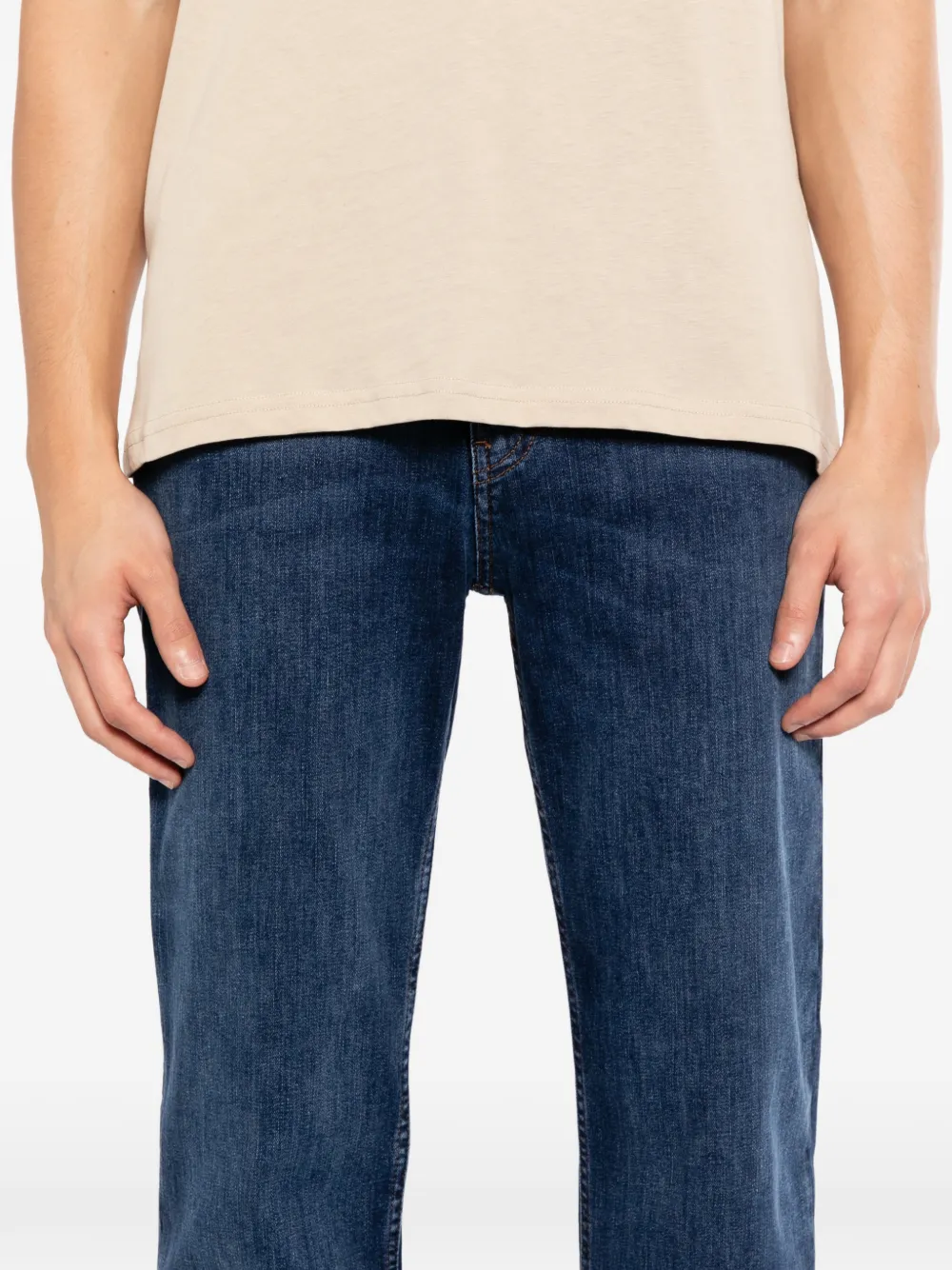 Emporio Armani J76 jeans Blauw