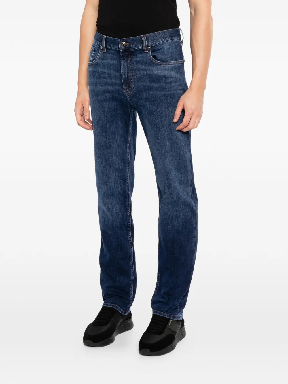 Emporio Armani J76 jeans Blauw