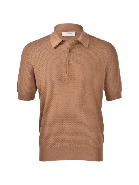 Gran Sasso textured polo shirt