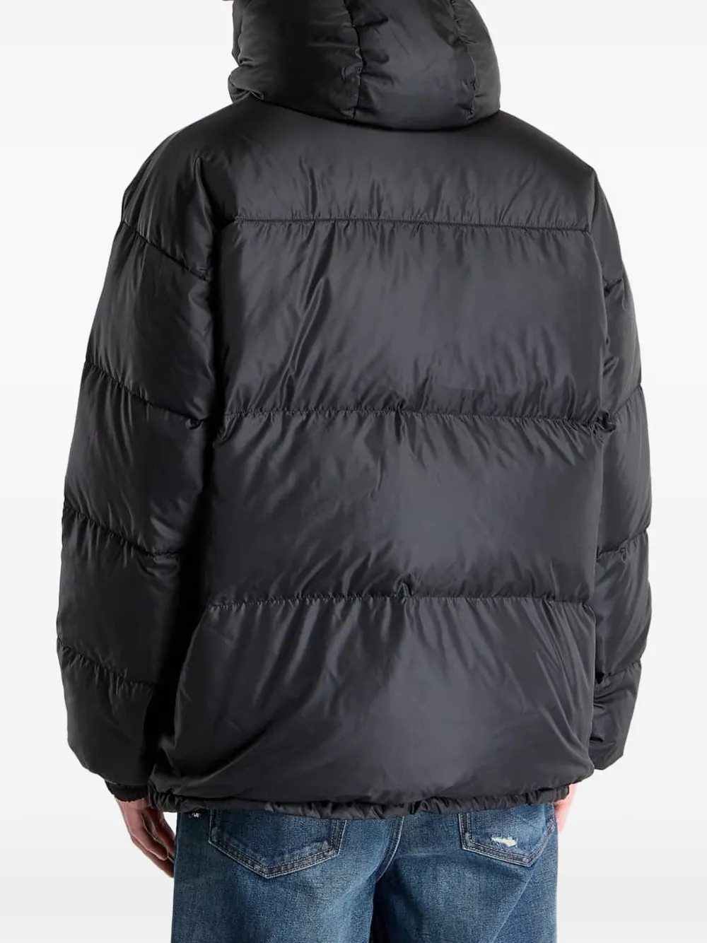 A BATHING APE One Point donsjack Zwart