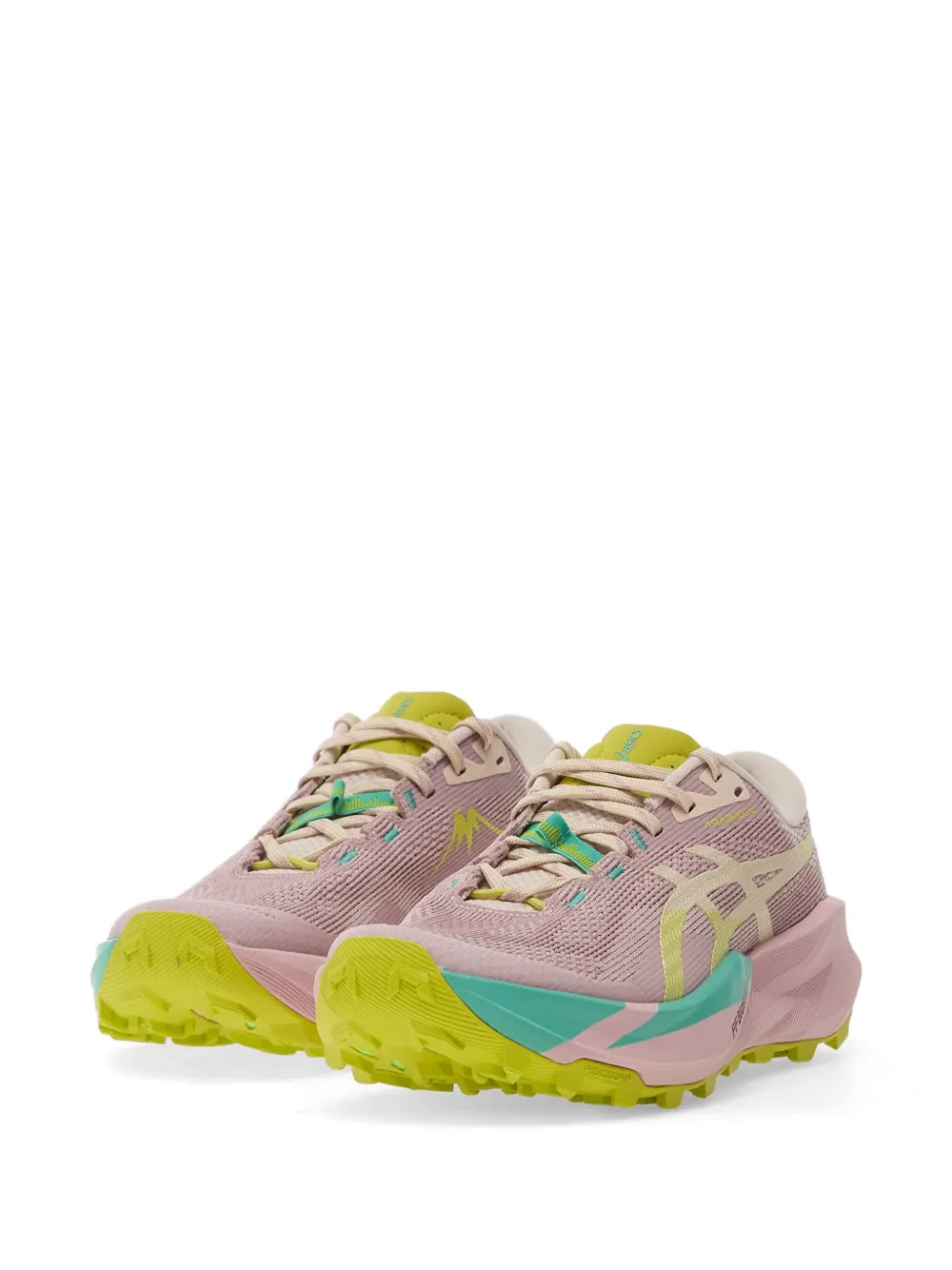ASICS Trabuco sneakers met meerdere kleuren Roze
