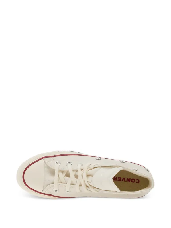 Converse Heart Embellished high-top Sneakers | Neutrals | FARFETCH SG