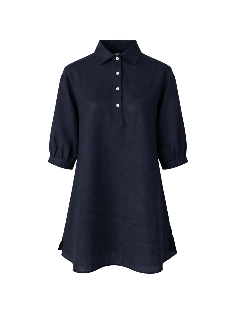 Gran Sasso collared shirt - Blau