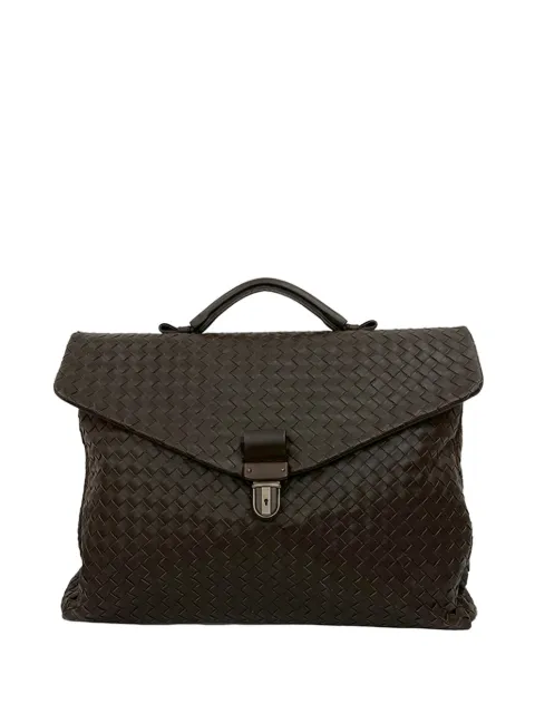 Bottega Veneta Pre-Owned 2012-2025 Nappa Intrecciato Briefcase business bag