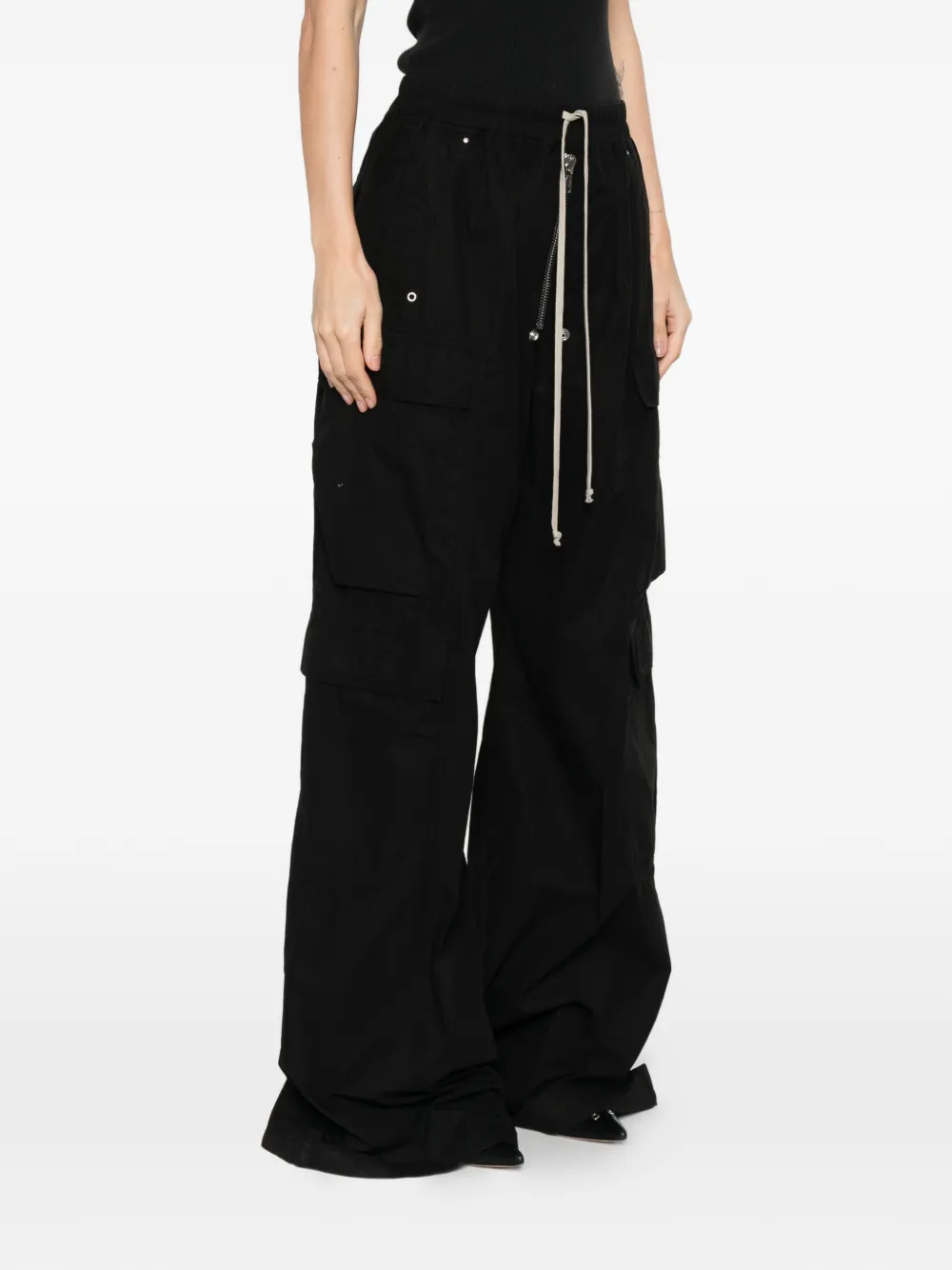 Rick Owens DRKSHDW Broek met trekkoord Zwart