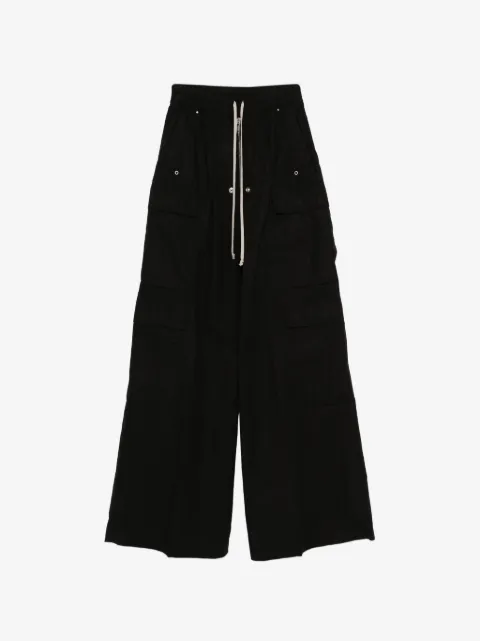 Rick Owens DRKSHDW pantalones con cordones en los bolsillos
