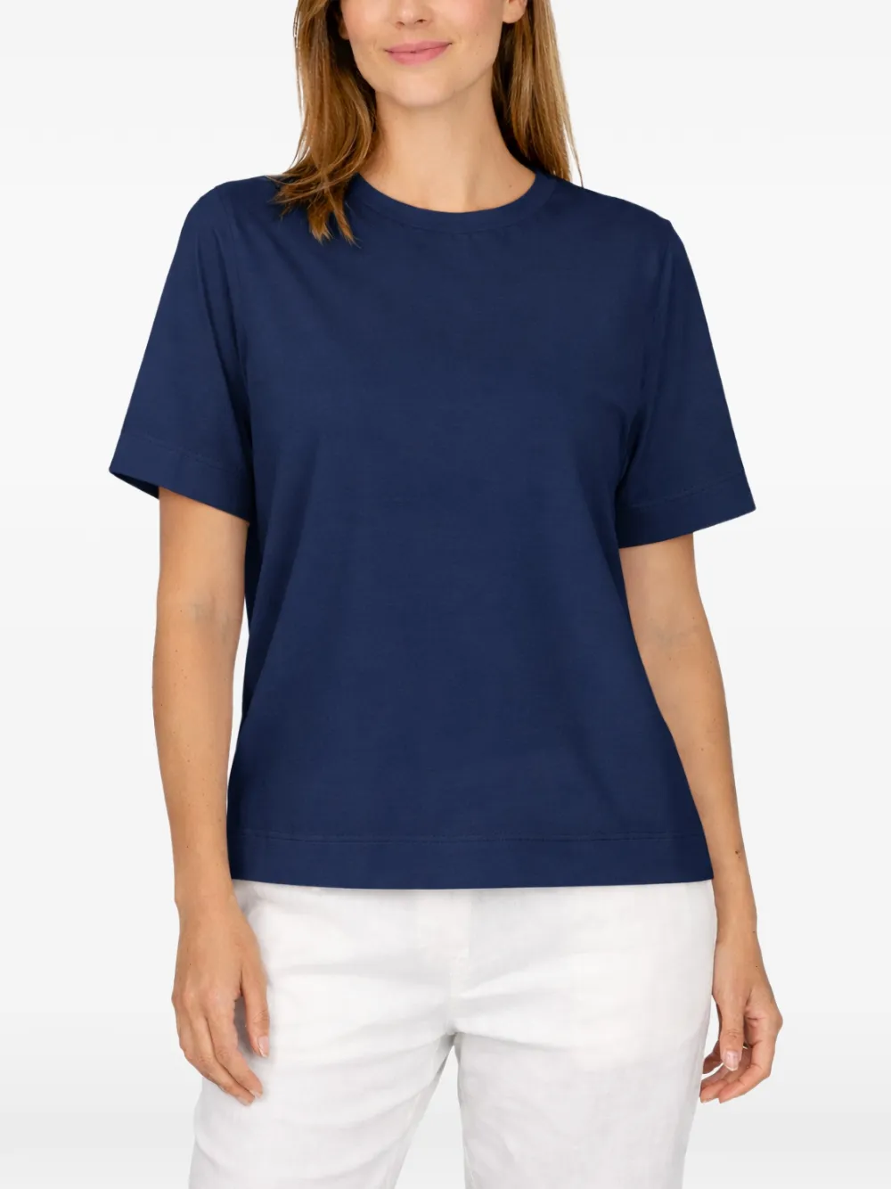 Gran Sasso T-shirt met ronde hals Blauw