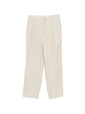 パンツ KAPTAIN SUNSHINEWoolPoplinShoecutSlacks Kaptain Sunshine Shoecut Slacks Trousers | Neutrals | FARFETCH RO
