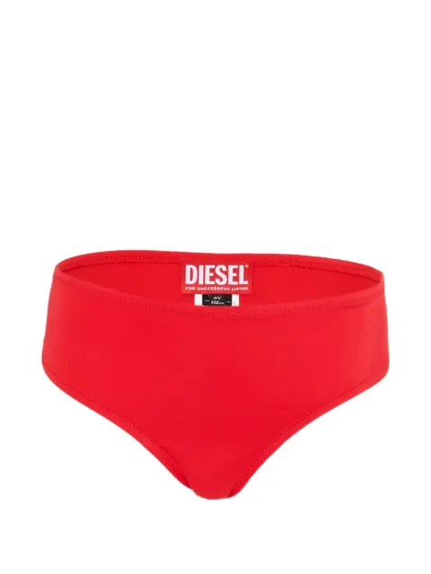 Diesel Kids logo-print swim trunks