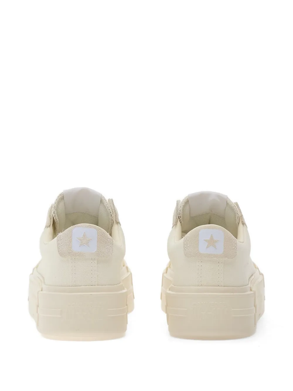 Converse Sneakers met plateauzool Beige