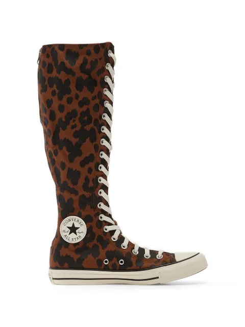 Converse Chuck Taylor All Star XX-Hi leopard-print sneakers