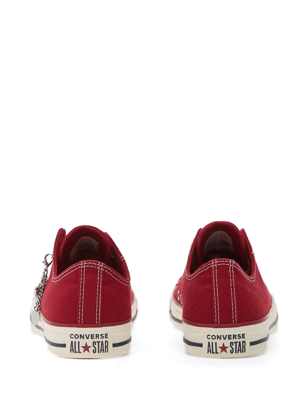 Converse heart charm chuck taylor all star sneakers Rood