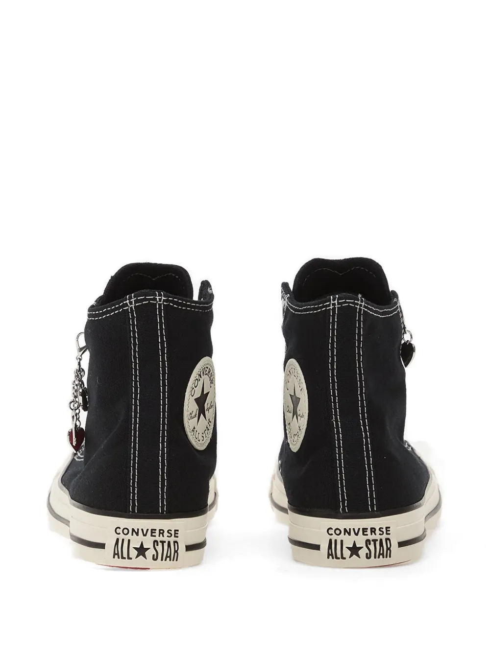Converse Chuck Taylor charm-detail sneakers Zwart