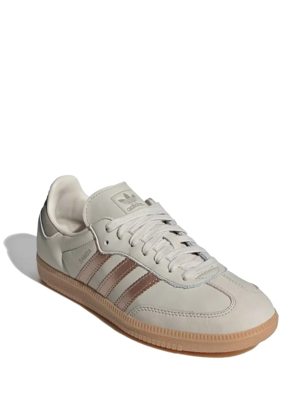 adidas Samba gestreepte sneakers Beige