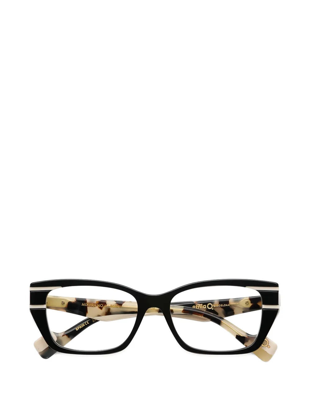 Etnia Barcelona Mixura NO4 geometric-frame glasses - Nero